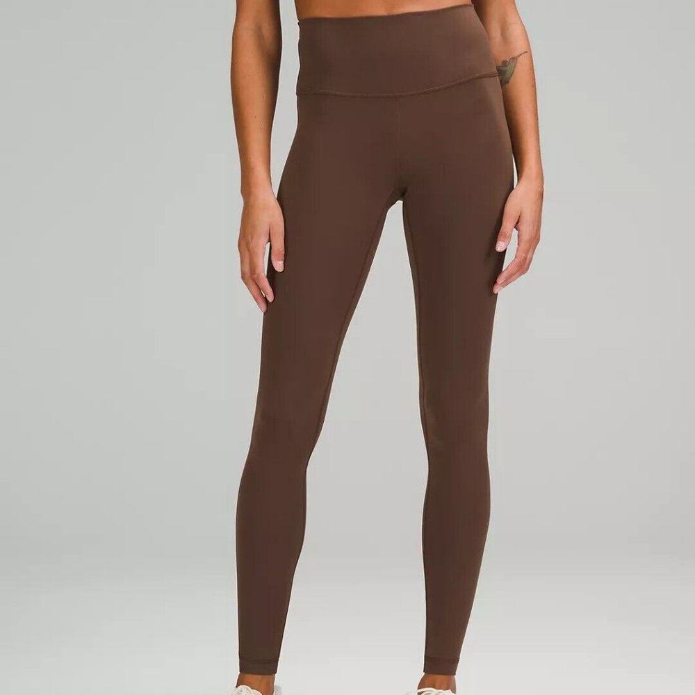 Lululemon Wunder Train HR Tight Legging - 25" - Java Brown - Size 6 - EUC!!!